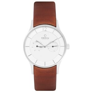 Đồng hồ nam dây da OBAKU V175GMCIRN