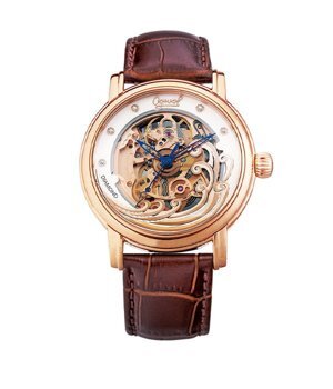 Đồng hồ nam dây da Ogival OG358.63AGR-GL