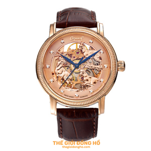 Đồng hồ nam dây da Ogival OG358.33AGR-GL