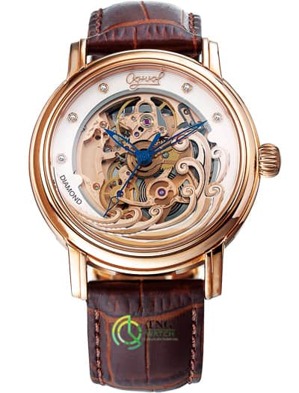 Đồng hồ nam dây da Ogival OG358.63AGR-GL
