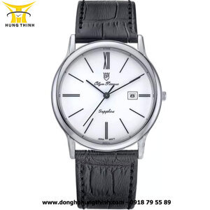 Đồng hồ nam dây da Olym Pianus OP130-10MS