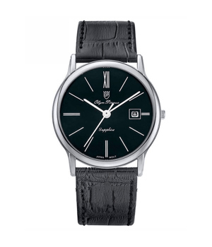 Đồng hồ nam dây da Olym Pianus OP130-10GS-GL