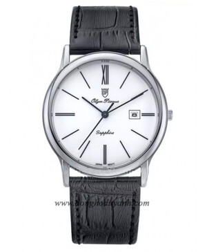 Đồng hồ nam dây da Olym Pianus OP130-10GS-GL