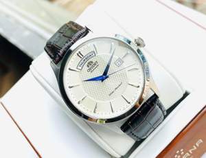 Đồng hồ nam dây da Orient FEV0V004SH