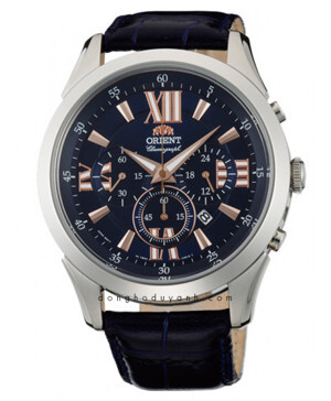 Đồng hồ nam dây da Orient FTW04007D0 Quartz