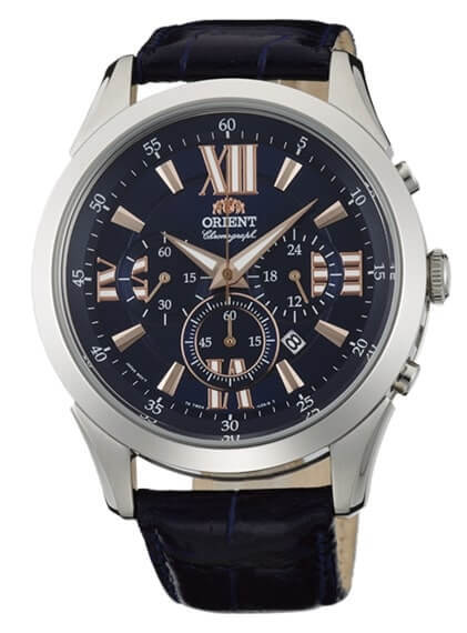Đồng hồ nam dây da Orient FTW04007D0 Quartz