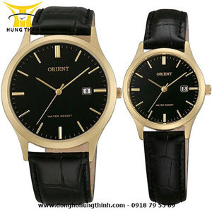 Đồng hồ nam dây da Orient FUNA1001B0