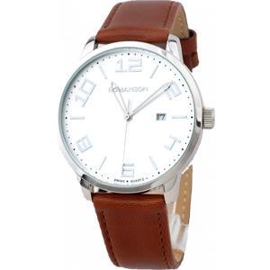 Đồng hồ nam dây da Romanson TL8250BMCWH