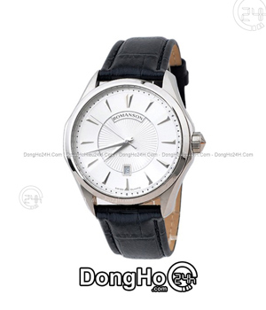 Đồng hồ nam dây da Romanson TL0337MWWH