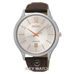 Đồng hồ nam dây da Seiko SGEH55P1