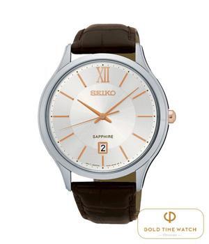 Đồng hồ nam dây da Seiko SGEH55P1