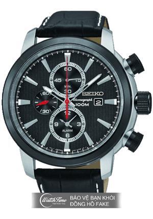 Đồng hồ nam dây da Seiko SNAF47P2