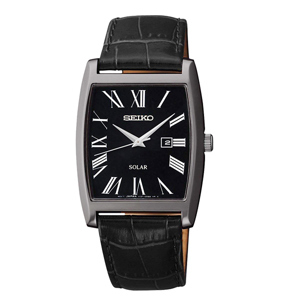 Đồng hồ nam dây da Seiko Solar SUT887P1