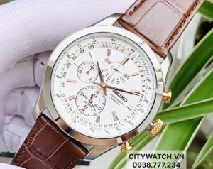 Đồng hồ nam dây da Seiko SPC129P1