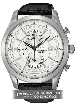 Đồng hồ nam dây da seiko - SPC163P2