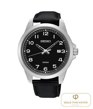 Đồng hồ nam dây da Seiko SUR159P1