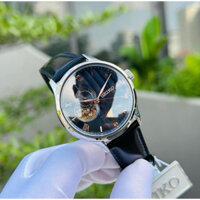 Đồng hồ nam dây da Seiko Automatic Presage Open Heart SARY187