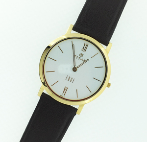 Đồng hồ nam dây da siêu mỏng Titan 679YL01