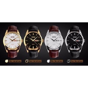 Đồng hồ nam dây da Skmei 9073