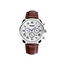 Đồng hồ nam dây da Skmei 9078