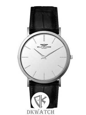 Đồng hồ nam dây da Sunrise Quartz SG6241 - màu 4101/ 4102/ 4602