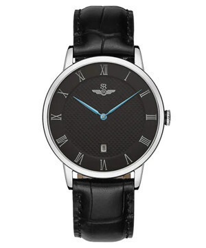 Đồng hồ nam dây da Sunrise SG1082.4101