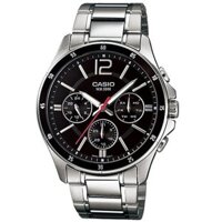 Đồng hồ nam dây kim loại Casio MTP-1374D-1AVDF chính hãng bill Hàn