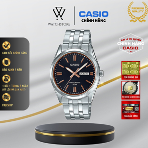 Đồng hồ nam dây kim loại Casio MTP-1335D