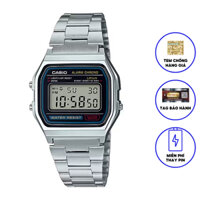 Đồng hồ nam dây kim loại CASIO A158WA-1DF chính hãng