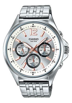 Đồng hồ nam dây kim loại Casio MTP-E303D