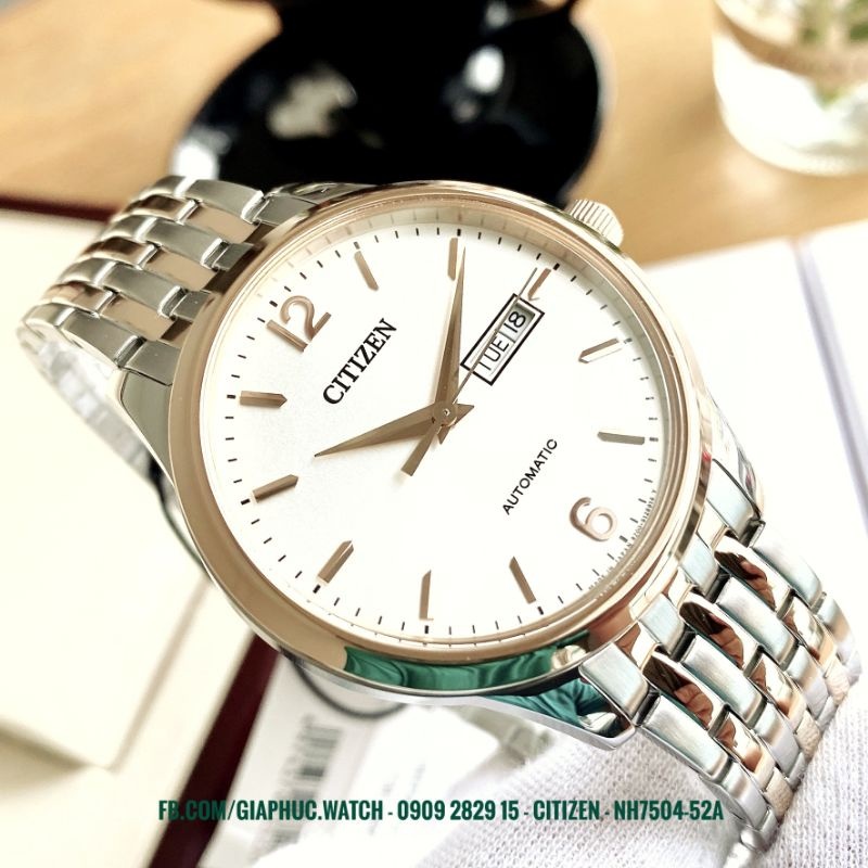 Đồng hồ nam dây kim loại Citizen - NH7504