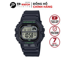 Đồng Hồ Nam Dây Nhựa Casio Standard WS-1400H-1AVDF Chính Hãng - WS-1400H-1A Pin 10 Năm