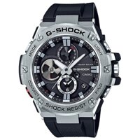 Đồng Hồ Nam Dây Nhựa Casio G-Shock GST-B100-1A Bluetooth Chính Hãng - GST-B100-1ADR Pin Năng Lượng Mặt Trời