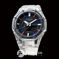 Đồng Hồ Nam Dây Nhựa Casio G-Shock GA-2100-1A AP CUSTOM SKELETON x HARLEY QUINN ROYAL OAK SPECIAL