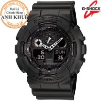 Đồng hồ nam dây nhựa G-SHOCK Casio chính hãng Anh Khuê GA-100-1A1DR