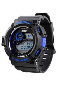 Đồng hồ nam dây nhựa SKMEI S-Shock 0939 (Xanh)