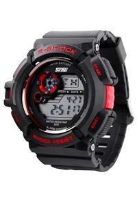 Đồng hồ nam dây nhựa SKMEI S-Shock 0939 (Đỏ)