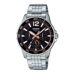 Đồng Hồ Nam Dây Thép Casio MTD-330D-1A3V