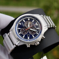 Đồng hồ nam dây thép Citizen Eco Drive Titanium AT2471 58L