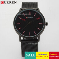 Đồng hồ nam dây thép CURREN 8233 Đồng hồ nam Đồng hồ thạch anh Nam thời trang thường ngày chống nước Công Sở Nam OS9L