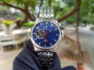 Đồng hồ nam dây thép không gỉ Olym Pianus OP990-09AMS