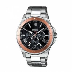 Đồng hồ nam dây thép không gỉ Casio MTD-1075D