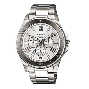Đồng hồ nam dây thép không gỉ Casio MTD-1075D