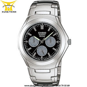 Đồng hồ nam dây thép không gỉ Casio Quartz MTP-1247D - màu 1A/ 2A/ 9A