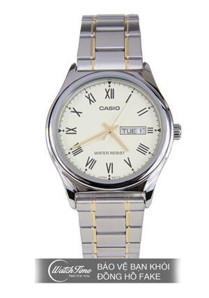 Đồng hồ nam dây thép không gỉ Casio MTP-V006SG-9BUDF