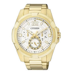 Đồng hồ nam dây thép không gỉ Citizen Quartz AG8332-56A