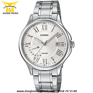 Đồng hồ nam dây thép không gỉ Casio MTP-E116D
