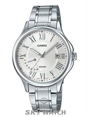 Đồng hồ nam dây thép không gỉ Casio MTP-E116D