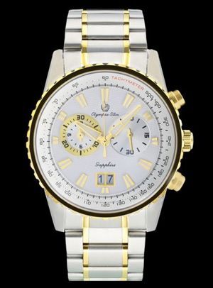 Đồng hồ nam dây thép không gỉ Olympia Star 589-01MSK (OPA589-01MSK)