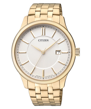 Đồng hồ nam dây thép không gỉ Citizen Quartz BI1052-51A